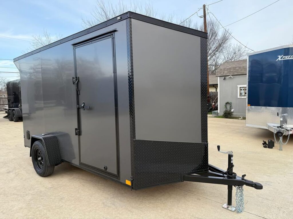 2026 6x12 SA V-Nose Enclosed/Cargo Trailer