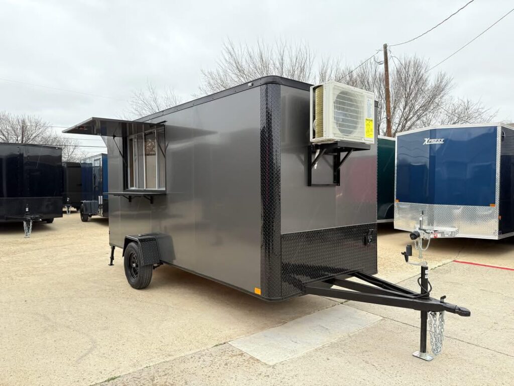 2026 6x14 SA Flat Nose Enclosed/ Cargo Trailer