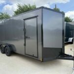 7x18 V-Nose Enclosed/Cargo Trailer
