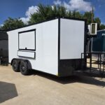 7x14 TA V-Nose Enclosed/Cargo Trailer