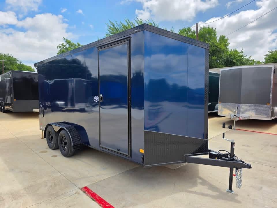 7x16 V-Nose Enclosed/ Cargo Trailer
