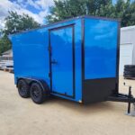 6x12 TA V-Nose Enclosed/Cargo Trailer
