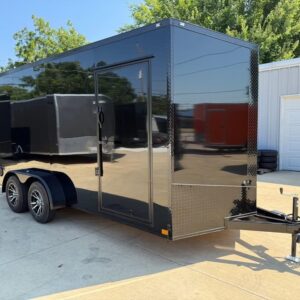 7x16 V-Nose Enclosed/Cargo Trailer