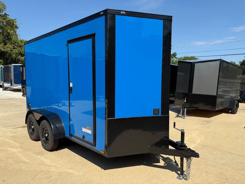 6x12 TA V-Nose Enclosed/Cargo Trailer