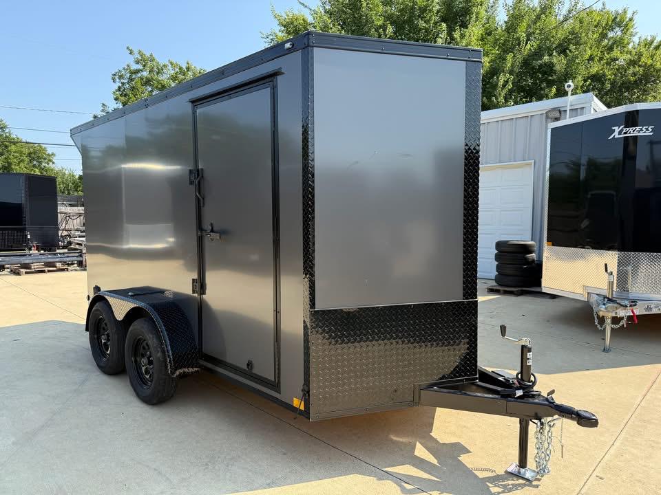 6x12 TA V-Nose Enclosed/Cargo Trailer