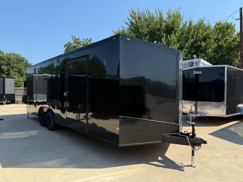 2026 8.5 x 24 TA3 Screwless Enclosed Trailer