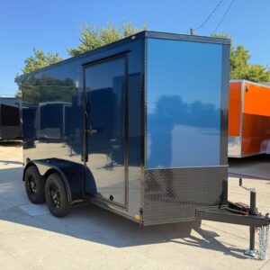 6x12 TA V-Nose Enclosed/Cargo Trailer
