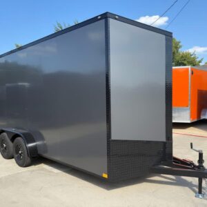7x16 V-Nose Enclosed/Cargo Trailer