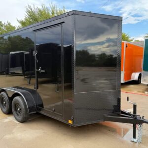 6x12 TA V-Nose Enclosed/Cargo Trailer.