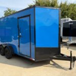 7x14 TA V-Nose Enclosed/Cargo Trailer