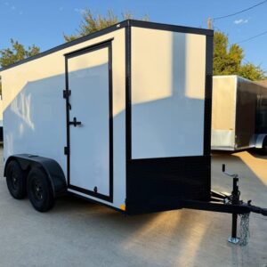 6x12 TA V-Nose Enclosed/Cargo Trailer