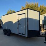 7x18 V-Nose Enclosed/Cargo Trailer