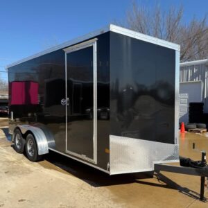7x16 V-Nose Enclosed/Cargo Trailer.
