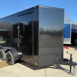 6x12 TA V-Nose Enclosed/Cargo Trailer