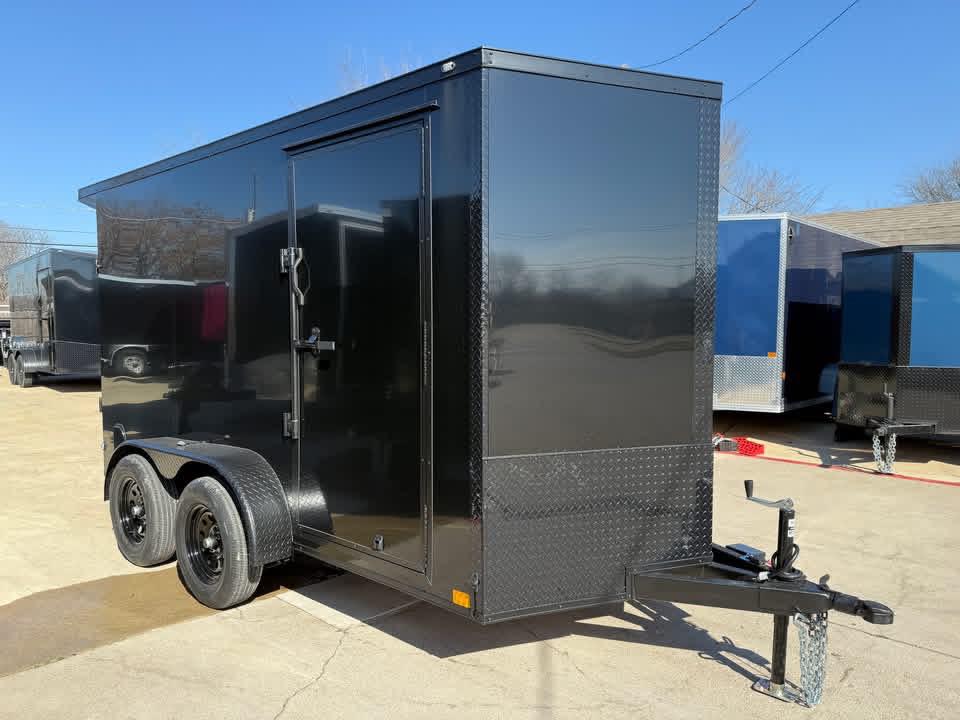 6x12 TA V-Nose Enclosed/Cargo Trailer