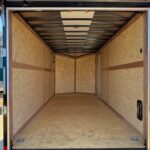 7x16 V-Nose Enclosed/Cargo Trailer.