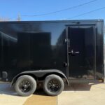 6x12 TA V-Nose Enclosed/Cargo Trailer