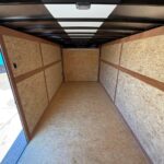7x16 V-Nose Enclosed/Cargo Trailer