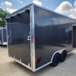 8.5X16 V-Nose Car Hauler Enclosed Trailer