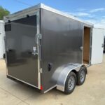 6X12 TA V-Nose Enclosed/Cargo Trailer