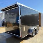 7x16 V-Nose Enclosed/Cargo Trailer.