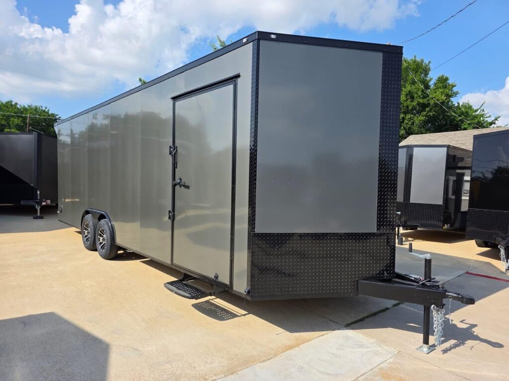 8.5 x 24 TA3 Screwless Enclosed Trailer