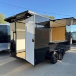 7x16 Flat Nose Enclosed/Cargo Trailer