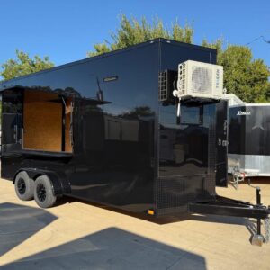 7x16 Flat Nose Enclosed/Cargo Trailer