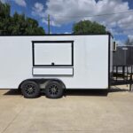 7x14 TA V-Nose Enclosed/Cargo Trailer