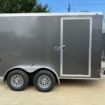 6X12 TA V-Nose Enclosed/Cargo Trailer