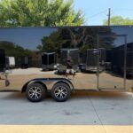 7x16 V-Nose Enclosed/Cargo Trailer