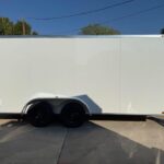 7x16 V-Nose Enclosed/Cargo Trailer