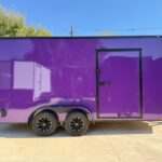 7x16 V-Nose Enclosed/Cargo Trailer