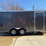 7x16 V-Nose Enclosed/Cargo Trailer