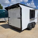 7x14 TA V-Nose Enclosed/Cargo Trailer
