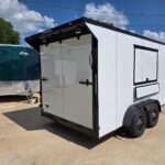 7x14 TA V-Nose Enclosed/Cargo Trailer