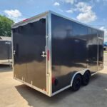 8.5X16 V-Nose Car Hauler Enclosed Trailer