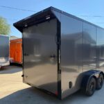 7x16 V-Nose Enclosed/Cargo Trailer