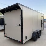 7x16 V-Nose Enclosed/Cargo Trailer.