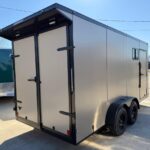 7x16 V-Nose Enclosed/Cargo Trailer