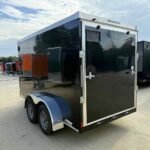 6X12 TA V-Nose Enclosed/Cargo Trailer