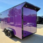 7x16 V-Nose Enclosed/Cargo Trailer