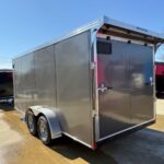 7x16 V-Nose Enclosed/Cargo Trailer