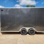 8.5X16 V-Nose Car Hauler Enclosed Trailer