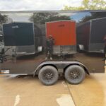 6x12 TA V-Nose Enclosed/Cargo Trailer.