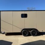 7x16 V-Nose Enclosed/Cargo Trailer