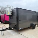 2026 6x14 SA Flat Nose Enclosed/ Cargo Trailer
