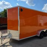 7x16 TA V-Nose Enclosed/Cargo Trailer