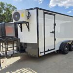 7x14 TA V-Nose Enclosed/Cargo Trailer