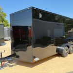 7x16 V-Nose Enclosed/Cargo Trailer